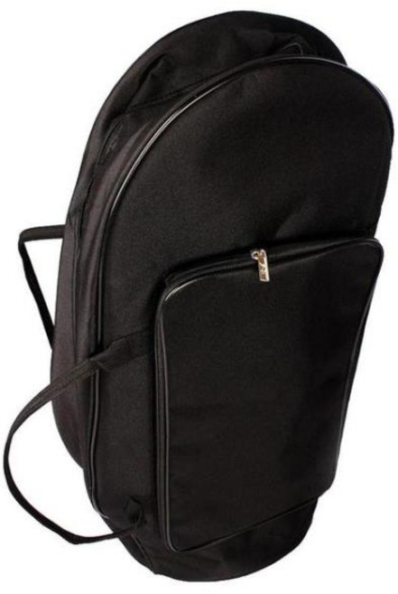 옥스포드 천 블랙 백 케이스 음악 악기용 프렌치 혼 테너 튜바 백팩 휴대용 전문, 01 Black, 1개
