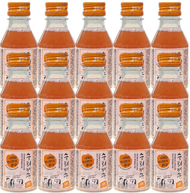 숙취엔 숙희해수 ABC 숙취해소음료 / 술자리 인싸템, 60ml, 15개