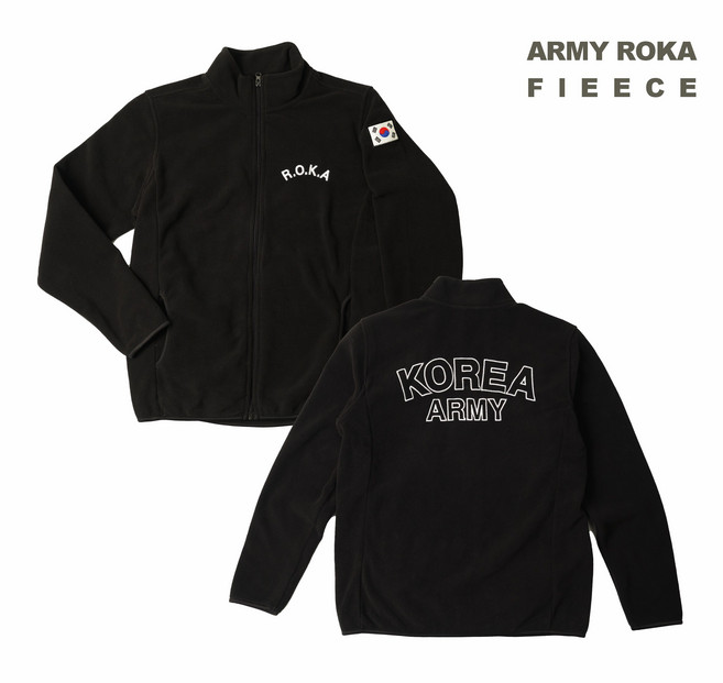 전체 고퀄리티 자수 ROKA 로카 코리아아미 폴라폴리스 후리스(기본/융털안감)