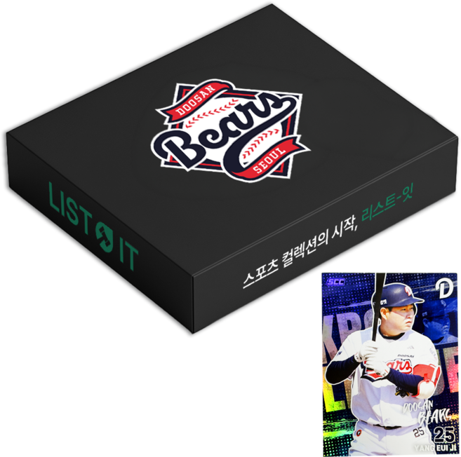 [ LG 트윈스 ] KBO 야구 카드 팀 박스 11+1장 랜덤 | 지정 선수 요청 가능, 1박스, 검정