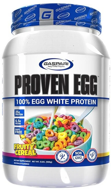 파리 영양이 입증된 달걀 100% 달걀 흰자 가루 25g 단백질 케토 친화적 유제품 유당 대두 프리(2파운드 초콜릿), Gaspari Nutrition Proven Egg,, 900g - 쿠팡