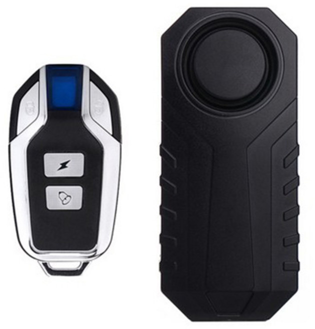 전동 킥보드 경보기 자전거 바이크 오토바이 도난 충전식 알람 스마트키 고감도 B타입 리모컨 1개... 1개, 1세트, B형 리모콘 1개 + 본체 1개