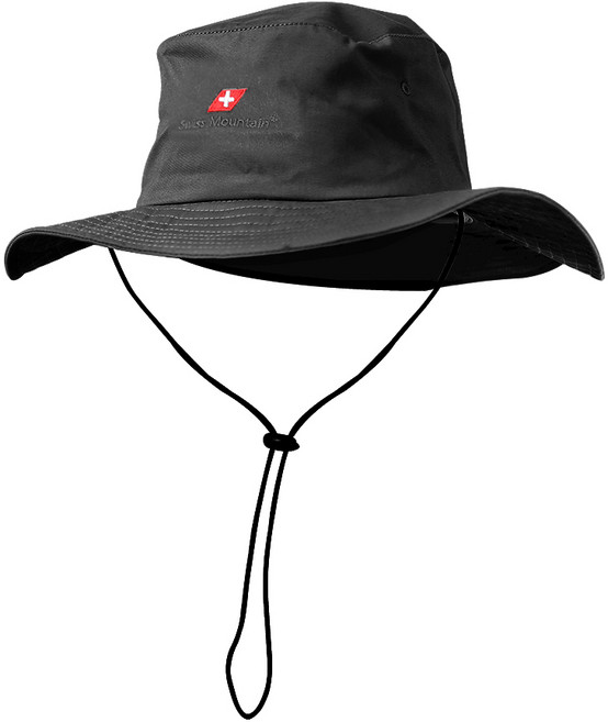 Swiss Mountain 防曬登山帽, 深灰色