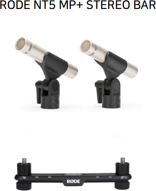 RODE NT5 Matched Pair, NT5 +STEREO BAR