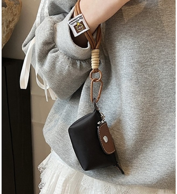 미니가방 파우치 지갑 키링 귀여운 도톰 립밤 에어팟 수납 파우치 답례품