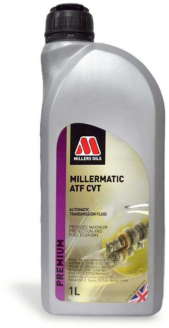 油工廠 MILLERS #7767 MILLERMATIC ATF CVT 1L 自動變速箱油 提升燃油效率 保護變速箱, 1個