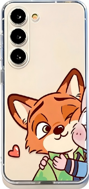 BuyChoo 팍스 일러스트 커플 스마트폰 케이스