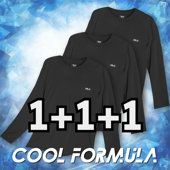macci (마찌) 쿨포뮬러 기능성 스판 냉감 쿨 긴팔 티셔츠 (정품)