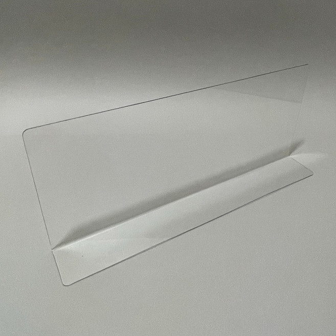 아리공 쇼케이스 아크릴 투명 진열 칸막이, 30개, 28x12cm