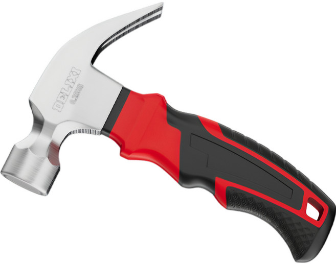 DELIXI 고탄소강 일체형 빠루망치 장도리 못고정, 1개, CMK-511-미니