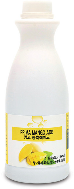 프리마 망고 농축에이드, 1.12kg, 1개