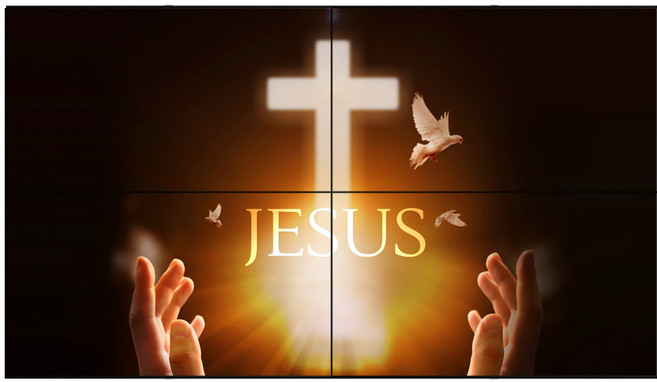 150인치TV 멀티비젼 비디오 미디어월 DID모니터 사이니지 광고 전광판 메뉴판 동영상 홍보