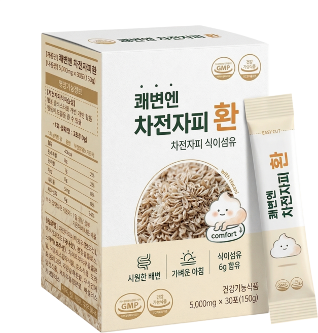 차전자피 환 차전차피 식이섬유 스틱 식이섬유 영양제 30포 1개