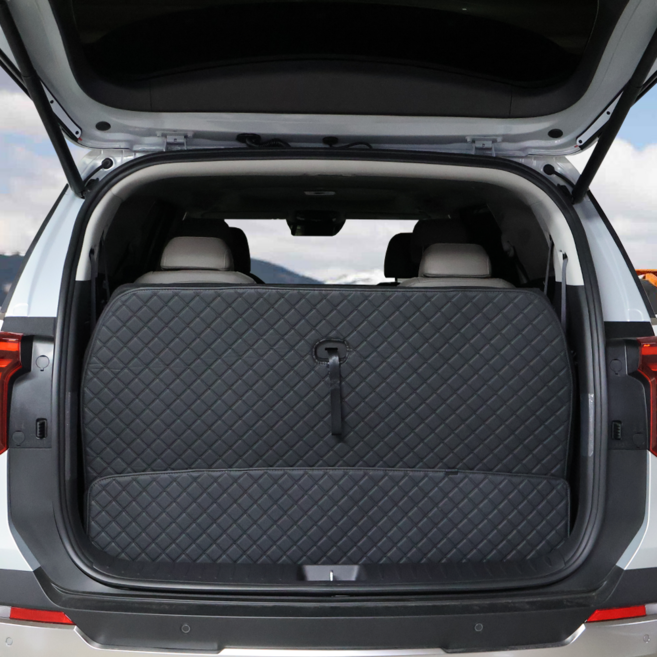 신형 더뉴카니발 트렁크매트 7인승 9인승 차박 퀼팅 매트, 브라운, 올뉴(더뉴)카니발 7인승[14년6월~20년]