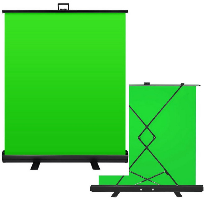 본젠 크로마키 롤스크린 VDR-M162 이동식배경천 그린 촬영배경지 이동식백드롭, 1개