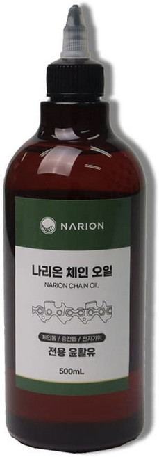 나리온 체인톱 체인오일 500ml 윤활유
