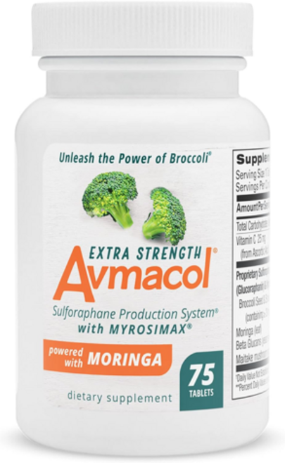 Avmacol Extra Strength Sulforaphane 설포라판 75정, 1개