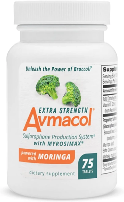 Avmacol Extra Strength Sulforaphane 설포라판 75정, 1개 - 쿠팡