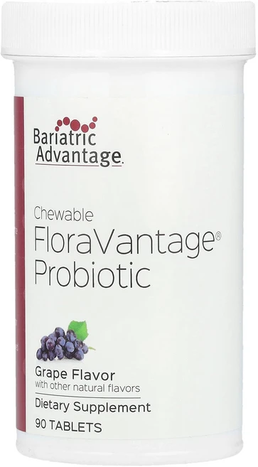 베리아트릭 어드밴티지 Bariatric Advantage 츄어블 플로라 FloraVantage 프로바이오틱 포도 90정124734원산지:기타, 1개, 90정 - 쿠팡