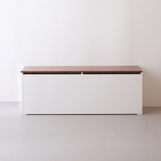 제이디퍼니처 국내제작 셀로1200 와이드 다용도 벤치수납 E0등급 LPM마감, 1개, 셀로1200_멀바우화이트