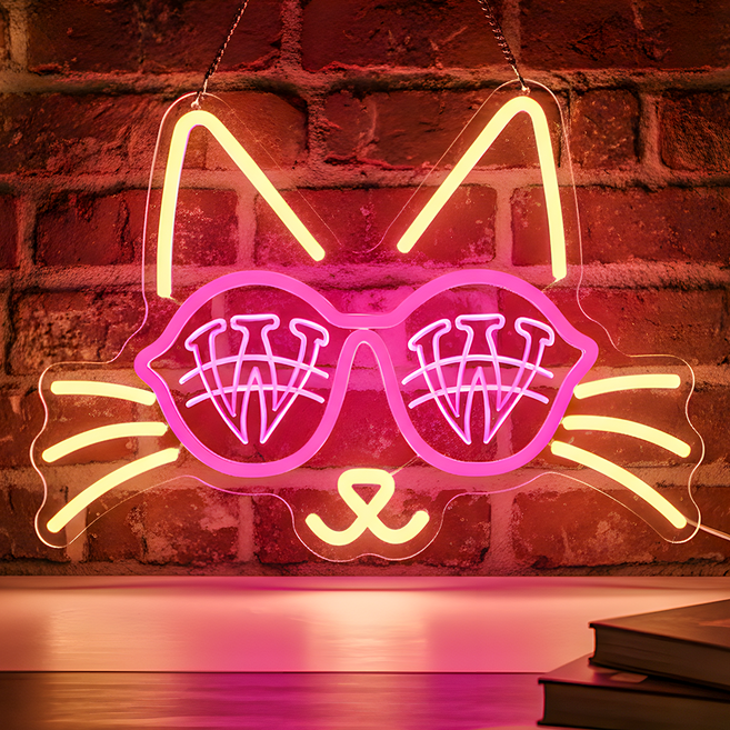 PPZ 침실 아늑한 무드등 네온사인 안락한 취침 조명, 멀티컬러