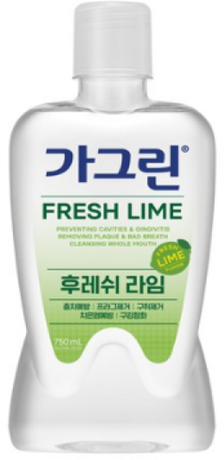 가그린 라임, 6개, 6개입, 750ml