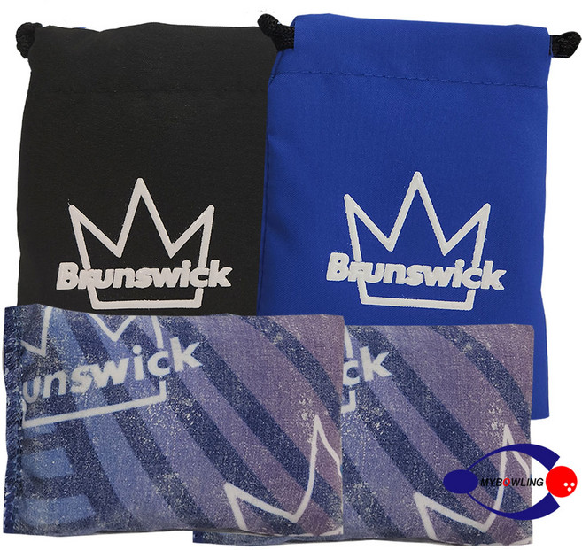 [마이볼링] 브런스윅 로진+파우치 / 볼링용품 볼링악세서리, 블랙, 1개