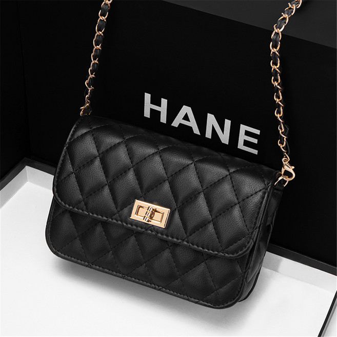 투니스 여성 스퀘어 체인 미니 크로스백