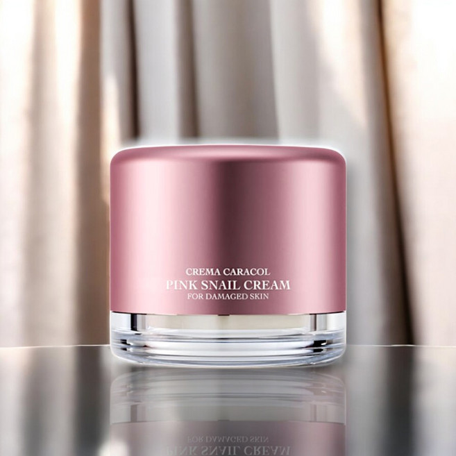 자민경 핑크 스네일 크림, 50ml, 1개
