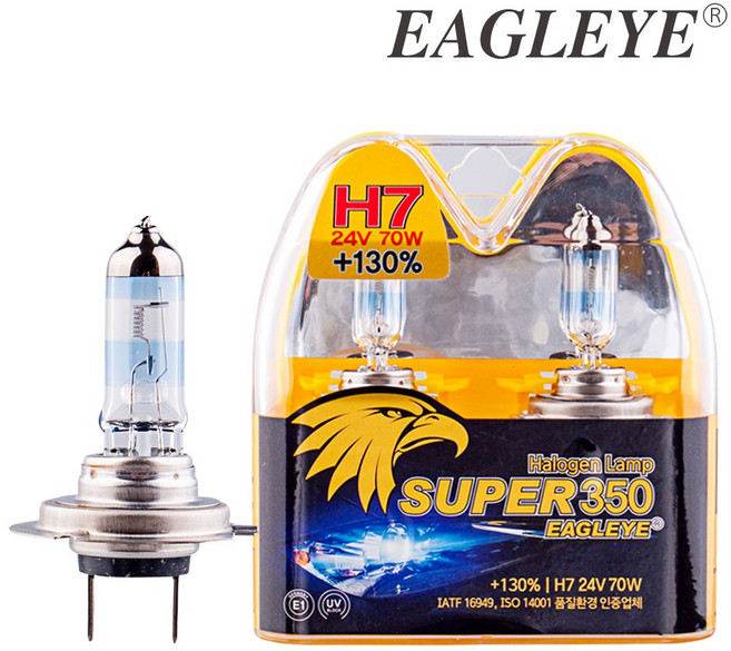 현대 파비스 전조등 남영 슈퍼350 H7 24V SET [E1인증], 1개, 상세 설명 참조