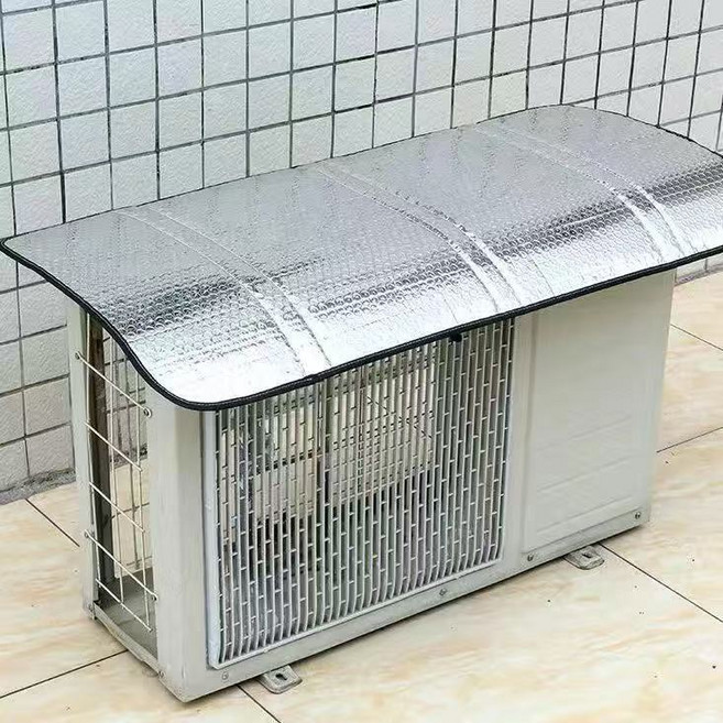 空調外機保護罩 磁吸免安裝 鋁箔防曬隔熱防水防塵, 金屬