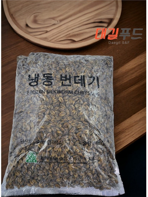 번데기 4kg 고단백 저칼로리, 1개