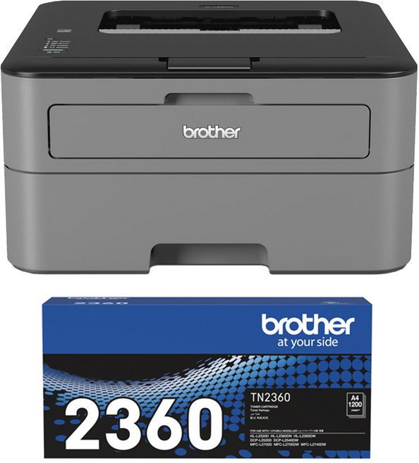 Brother HL-L2320D 雙面高速單功能印表機 原廠公司貨 快速列印 節省紙張 清晰銳利, L2320D 加購1支原廠TN2360