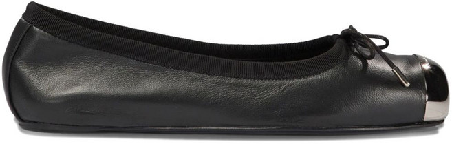 알렉산더맥퀸 메탈 토캡 발레리나 펌프스