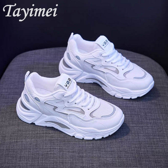 여학생 데일리 캐주얼 스니커즈 통기성 좋은 키높이 운동화 여성용