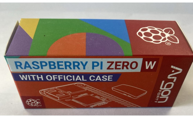 Raspberry Pi Zero W with Official Case