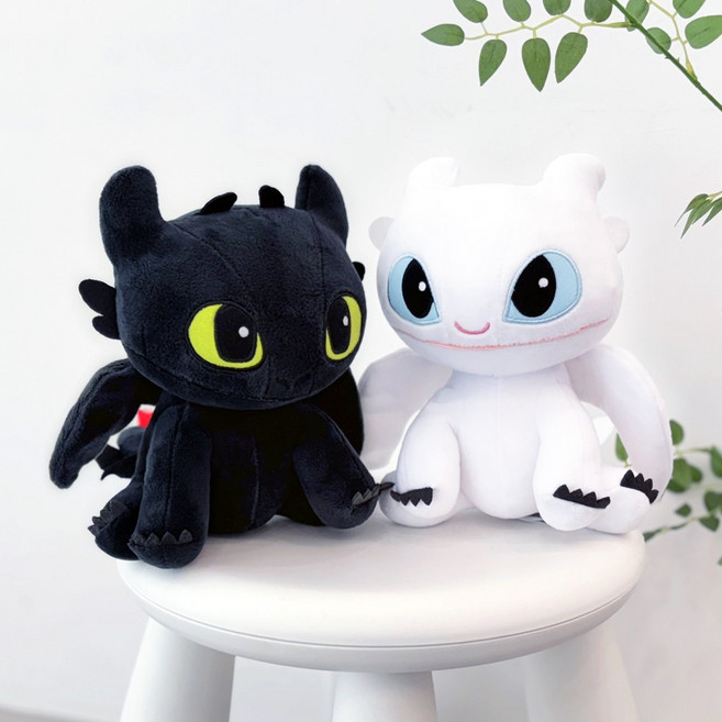 드래곤 길들이기 싯팅 인형, 투슬리스, 1개, 18cm