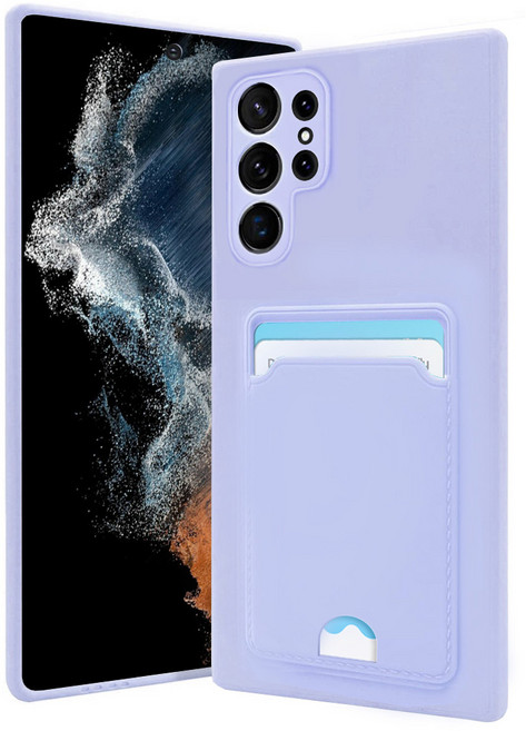 갤럭시S22울트라 용 파스텔 카메라보호 카드 케이스