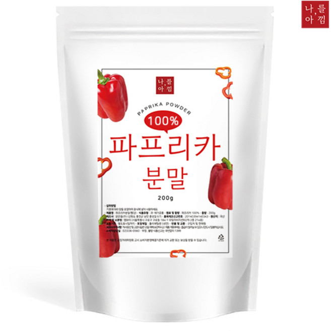 나를아낌 파프리카 분말 가루 100%, 200g, 1개