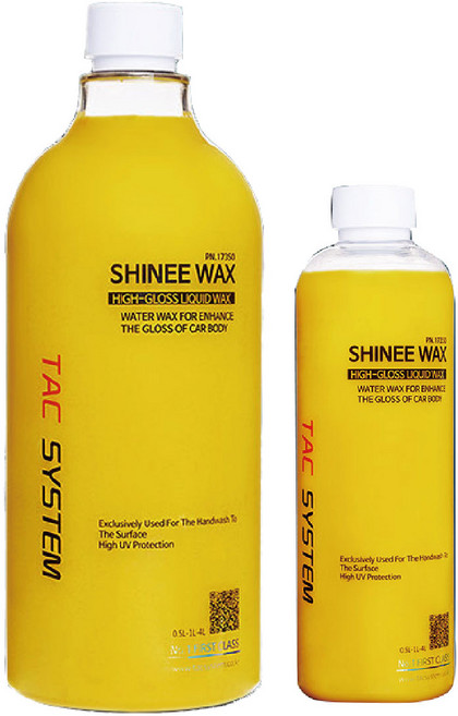 TAC System Shinee Wax 閃亮噴蠟 高光澤液體蠟, 1個, 1L