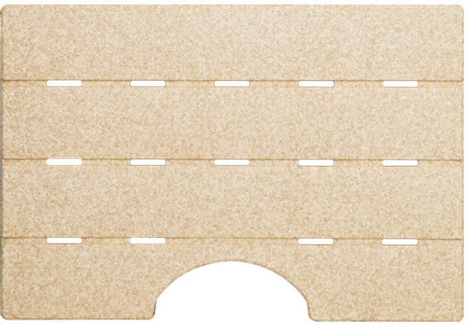 롯데이라이프 웰빙 욕실발판 중, 아이보리, 1개