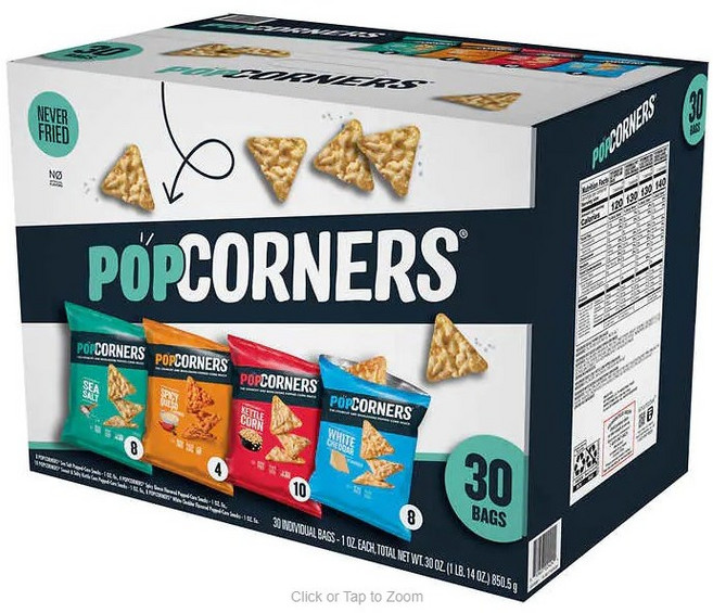 팝코너스 칩 28g X 30개 버라이어티팩, 1개