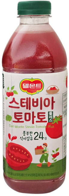 델몬트 스테비아 토마토 주스 950ml, 1개