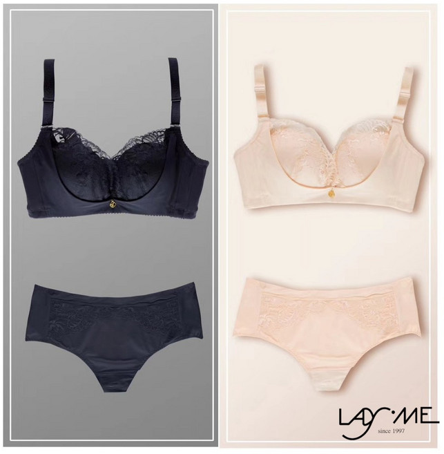 LadyMe 雅典娜帆船杯無鋼圈成套內衣