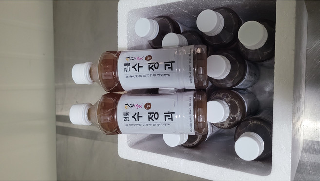 시원한 명절 전통음료 국산 수제 수정과 340ml 5개/12개, 12개