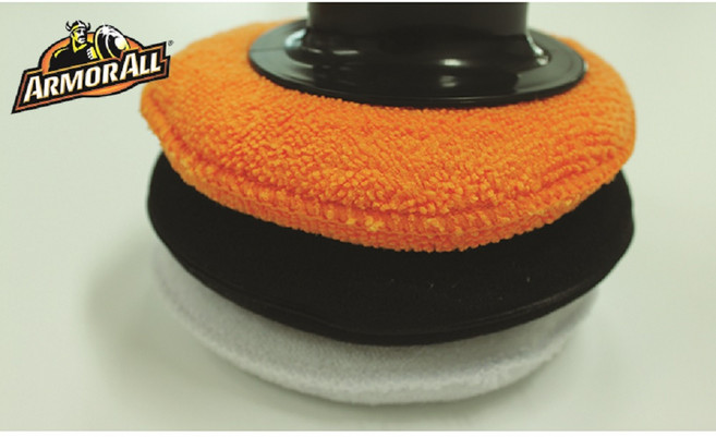 수입차 전문셀프 세차타월 극세사 광택 드라잉 버핑 유리전용타울 대형스펀지 왁싱패드 물기제거기, 아머올 왁싱패드 3P, 1개