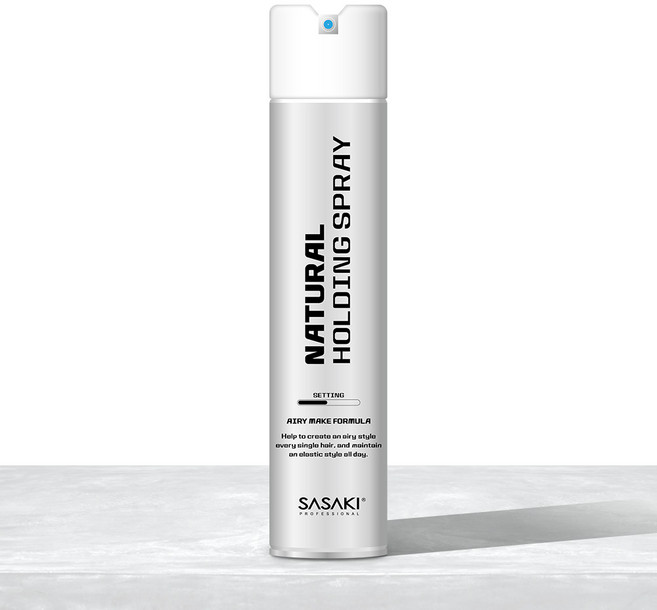 사사키 내츄럴 홀딩 대용량 미용실 헤어 스프레이, 1개, 500ml