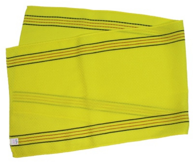 샤올이 노랑 등밀이 때타올 3장, 1개입, 3개