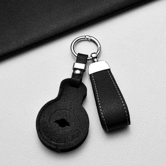 BMW MINI 키 커버 - 프라다 패턴 스크래치 방지 F54/F56/R55/R56/R57/R60 호환, MINI  B타입, 매트 블랙