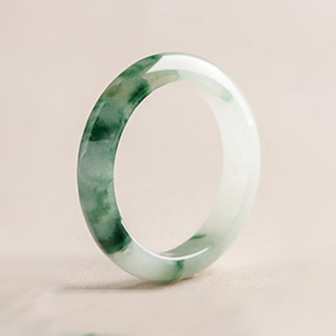 여성 옥반지 천연 A급 옥 비취 한복 선물